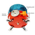 K-203 Portable Collapsible Outdoor Backpacking Camping Stove Butane Propane Burner for Gas Canisters