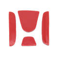 4 in 1 Steering Wheel H Logo Trim Decal Sticker for Honda Civic 10th Gen