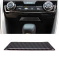 Carbon Fiber Trim Central Control Gears Shift Panel Decorative Sticker for Honda Civic 10th Gen