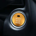 3D Aluminum Alloy Engine Start Stop Push Button Cover Trim Decorative Sticker for Mazda CX4 / CX5...