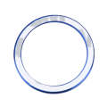 Car Engine Start Key Push Button Ring Trim Aluminum Alloy Sticker Decoration for Volkswagen(Blue)