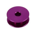 4 PCS Car Modified Screw Gaskets Bodywork Stainless Steel Gasket Bolts, Diameter: 24mm(Purple)