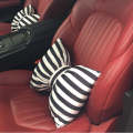 Classical Stripe Bowknot Style Breathable Car Waist Pillow Back Cushion, Size: 35*45cm
