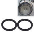 2 PCS 6.5 inch Car Auto ABS Loudspeaker Base Protection Hollow Cover Holder Mat, Inner Diameter: ...