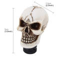 Universal Skull Head Shape ABS Manual or Automatic Gear Shift Knob  with Three Rubber Covers Fit ...