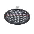 5 inch Car Auto Metal Mesh Black Round Hole Subwoofer Loudspeaker Protective Cover Mask Kit with ...