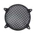8 inch Car Auto Metal Mesh Black Square Hole Subwoofer Loudspeaker Protective Cover Mask Kit with...