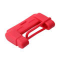 Universal Adjustable Car Seat Belt Buckle Plug Protective Cover Case(Red)