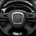 Car Auto Steering Wheel Decorative Ring Cover Trim Sticker Decoration for Audi(Silver)