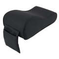 Universal Car PU Leather and Memory Foam Wrapped  Armrest Box Breathable Car Armrest Box Mat with...