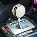 Universal Vehicle Ball Shape Modified Resin Shifter Manual 5-Speed Gear Shift Knob(Black)