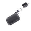 Universal Leather Flash Powder Texture Waist Hanging Zipper Wallets Key Holder Bag (No Include Ke...