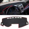 Dark Mat Car Dashboard Cover Car Light Pad Instrument Panel Sunscreen for 2014 Vios (Please note ...