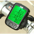 SunDing SD-563B Multifunction Wired LCD Screen Waterproof Bicycle Computer Odometer Speedometer w...