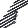 250pcs /Pack 5mm*300mm Nylon Cable Ties(Black)