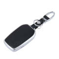 Car Auto PU Leather Fold Two Buttons Luminous Effect Key Ring Protection Cover for 2014 Version R...