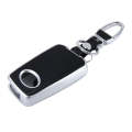 Car Auto PU Leather Intelligence Two Buttons Luminous Effect Key Ring Protection Cover for 2014 V...