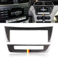 Car German Flag Carbon Fiber Central Control CD Panel Decorative Sticker for Mercedes-Benz W204 2...