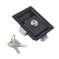 Black Paddle Entry Door Latch & Keys Tool Box for Trailer / Yacht / Truck