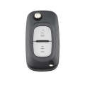 For RENAULT Clio / Megane / Kangoo / Modus Car Keys Replacement 2 Buttons Car Key Case with Folda...