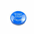 Car Engine Start Key Push Button Cover for BMW E90 Chassis (Blue)
