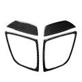 Car Carbon Fiber Right and Left Air Outlet Decorative Sticker for Mazda Axela 2014 / 2017-2018