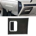 2 in 1 Car Carbon Fiber Main Driving Storage Box Handle Decorative Sticker for Toyota Eighth Gene...