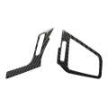 Car Carbon Fiber Right and Left Air Outlet Decorative Sticker for Honda Tenth Generation Civic 20...