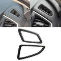 Car Carbon Fiber Left Drive Instrument Air Outlet Decorative Sticker for Honda Tenth Generation C...
