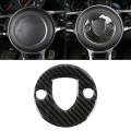 Carbon Fiber Car Steering Wheel Decorative Sticker for Porsche Macan