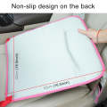 Car Safety Seat Protective Pad with Clip Back Abdominal Belt for Pregnant Woman (Grey)