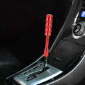 Universal Car Twisted Pattern Gear Head Gear Shift Knob (Red)