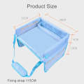 Children Waterproof Dining Table Toy Organizer Baby Safety Tray Tourist Painting Holder (Ocean Wo...