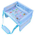 Children Waterproof Dining Table Toy Organizer Baby Safety Tray Tourist Painting Holder  (Animal ...