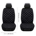 Car 24V Front Seat Heater Cushion Warmer Cover Winter Heated Warm, Double Seat (Black)