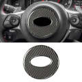 Car Carbon Fiber Steering Wheel Decorative Sticker for Subaru Forester 2016-2018, Left and Right ...