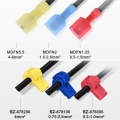 120 in 1 Universal T Shape Push Clamp Solderless Wire Connector Fast Wiring Terminal Insulated Jo...