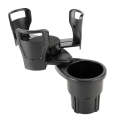 Multi-functional Car Auto Universal Carbon Fiber Texture Cup Holder Drink Holder