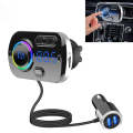 BC49BQ Car Digital Radio Receiver Bluetooth MP3 Player FM Transmitter Voice Assistant QC3.0 Quick...