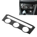 Car Carbon Fiber Air Conditioning Panel Decorative Sticker for Volkswagen Tiguan L, Low Configura...