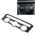 Car Carbon Fiber Air Conditioning Panel Decorative Sticker for Volkswagen Tiguan L, High Configur...
