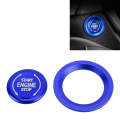 Car Engine Start Key Push Button Ring Trim Metal Sticker Decoration for Cadillac CT5 CT4 XT4 XT6 ...