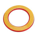 Car Engine Start Key Push Button Ring Trim Metal Sticker Decoration for Nissan X-TRAIL (Red)