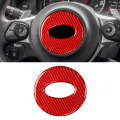 Car Carbon Fiber Steering Wheel Decorative Sticker for Subaru BRZ 2013-2017, Left and Right Drive...