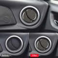 Car Carbon Fiber Central Control Air Outlet Decorative Sticker for Subaru BRZ / Toyota 86 2013-20...