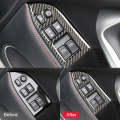 Car Carbon Fiber Window Glass Lifting Panel Decorative Sticker for Subaru BRZ / Toyota 86 2013-20...