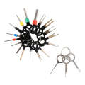 21 in 1 Car Plug Circuit Board Wire Harness Terminal Extraction Pick Connector Crimp Pin Back Nee...