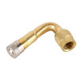 Balance Car Inflatable Nozzle Extension Rod Elbow Extension Nozzle, Angle: 45 Degree