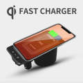 HFC-1052 Car Qi Standard Wireless Charger 15W / 10W Quick Charging for Audi A6L 2019-2022, Left D...