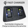 HFC-1061 Car Qi Standard Wireless Charger 10W Quick Charging for Toyota Highlander 2015-2021, Lef...